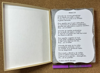 Poetic Guirnalda - Becquer | Rima LIII - Swallows